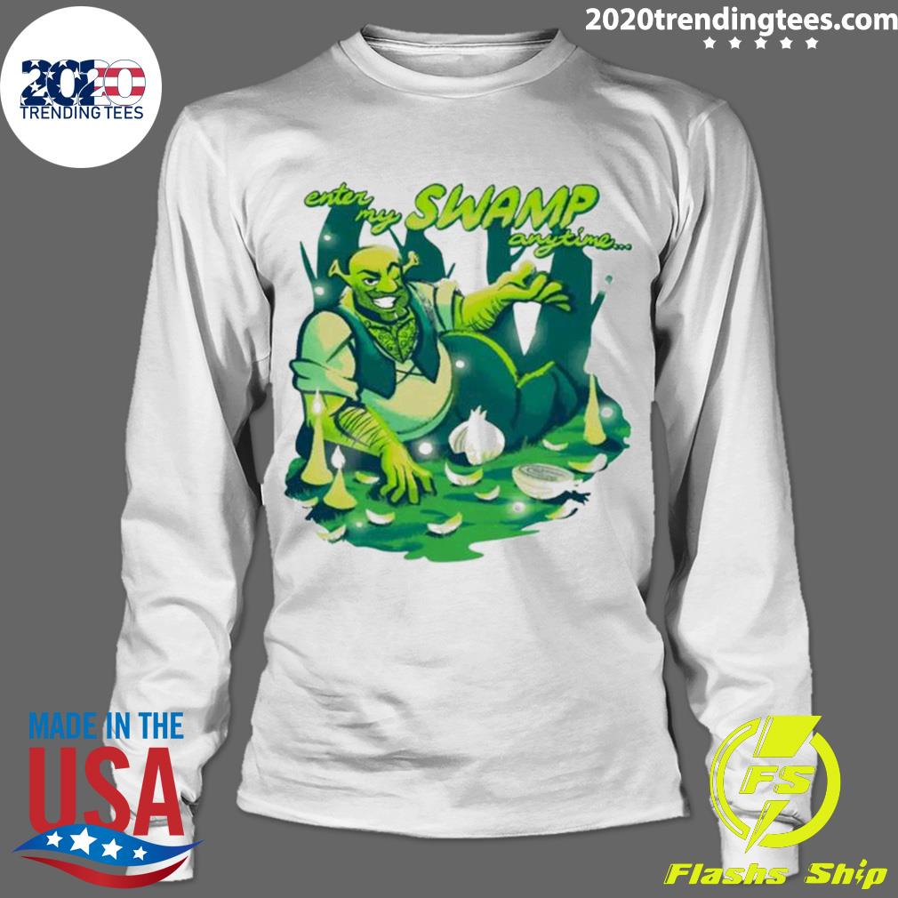 Official enter My Swamp Anytime - Adult & Kids T-Shirts, Sweatshirts & Hoodies apparel design preview 4