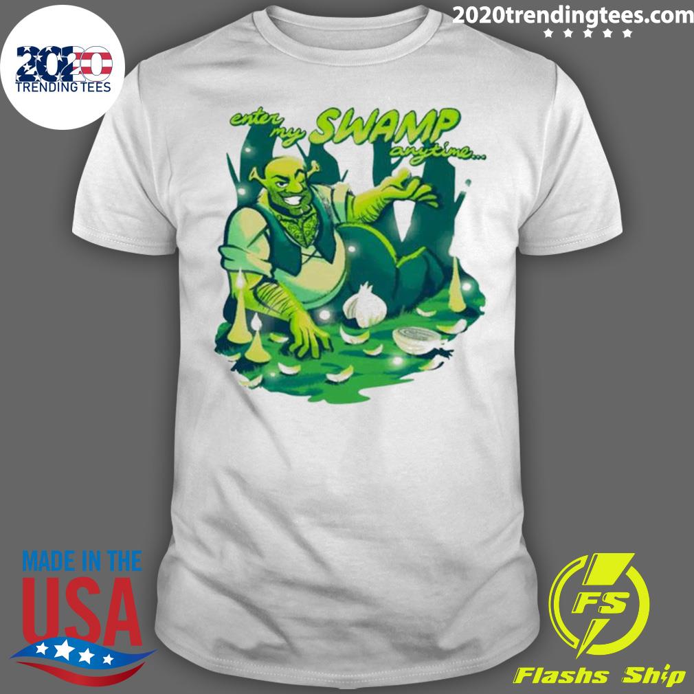 Official enter My Swamp Anytime - Adult & Kids T-Shirts, Sweatshirts & Hoodies apparel design preview 1