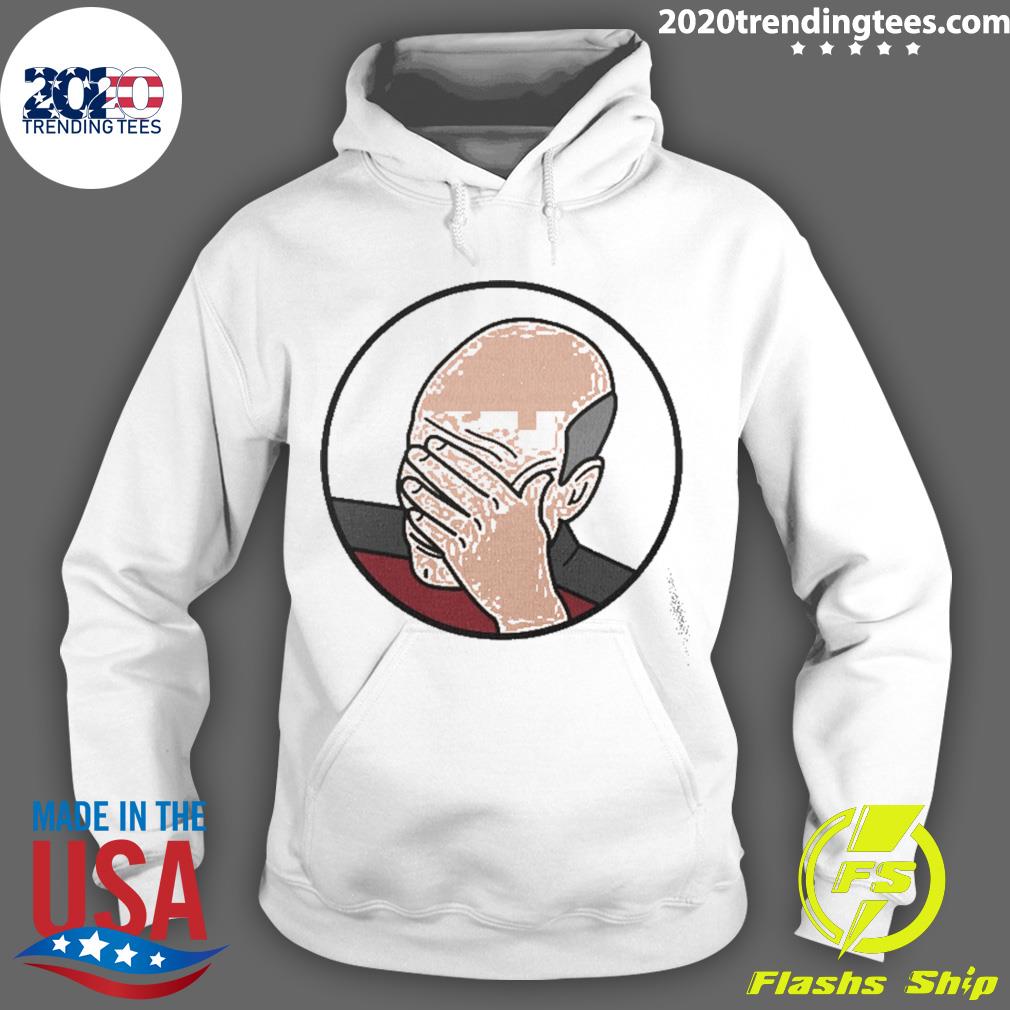 Official epic Facepalm Picard - Adult & Kids T-Shirts, Sweatshirts & Hoodies apparel design preview 2