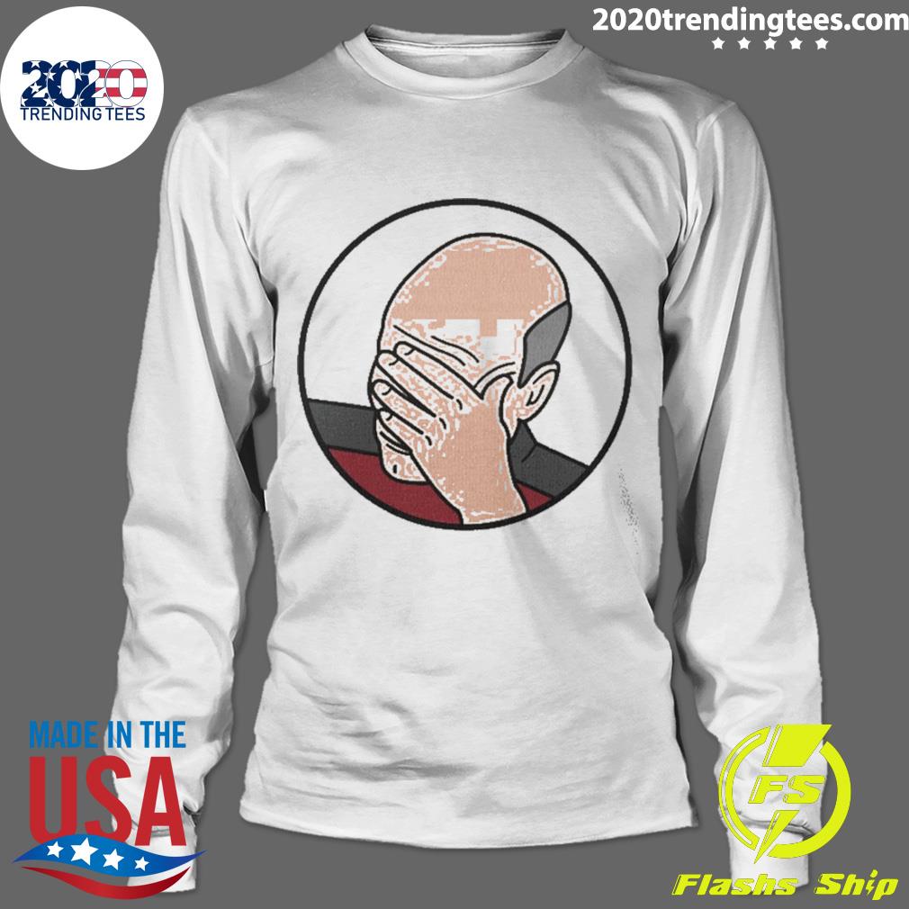 Official epic Facepalm Picard - Adult & Kids T-Shirts, Sweatshirts & Hoodies apparel design preview 4