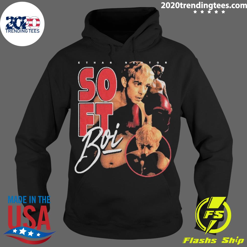 Official ethan Nestor Soft Boi - Adult & Kids T-Shirts, Sweatshirts & Hoodies apparel design preview 2