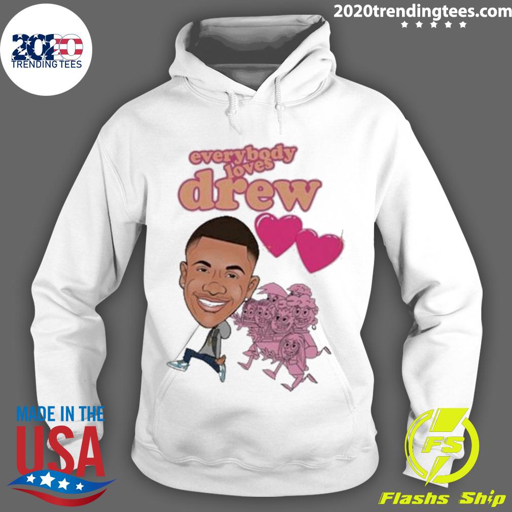 Official everybody Loves Drew - Adult & Kids T-Shirts, Sweatshirts & Hoodies apparel design preview 2