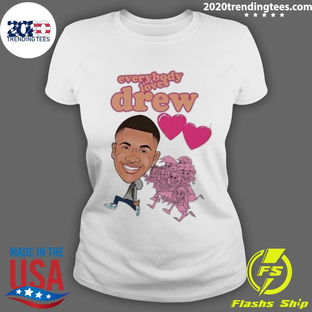 Official everybody Loves Drew - Adult & Kids T-Shirts, Sweatshirts & Hoodies apparel design preview 3