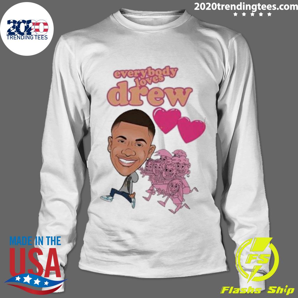 Official everybody Loves Drew - Adult & Kids T-Shirts, Sweatshirts & Hoodies apparel design preview 4