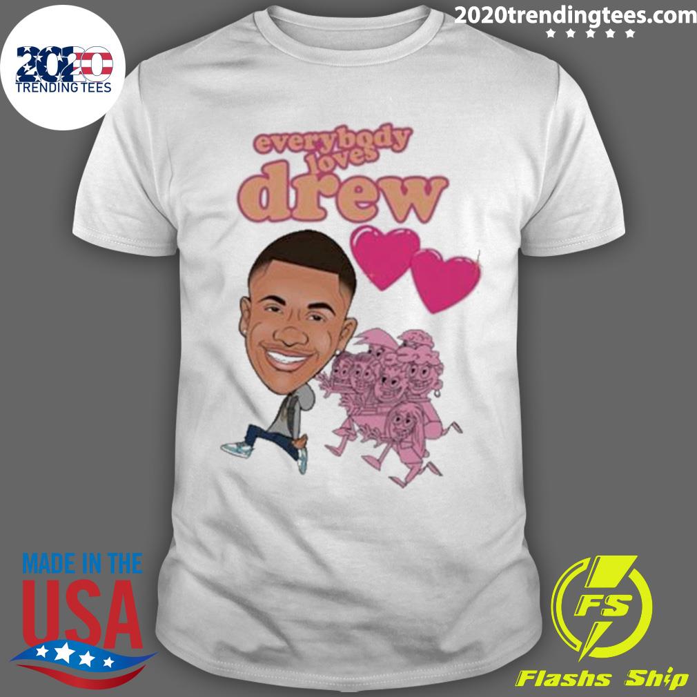Official everybody Loves Drew - Adult & Kids T-Shirts, Sweatshirts & Hoodies apparel design preview 1