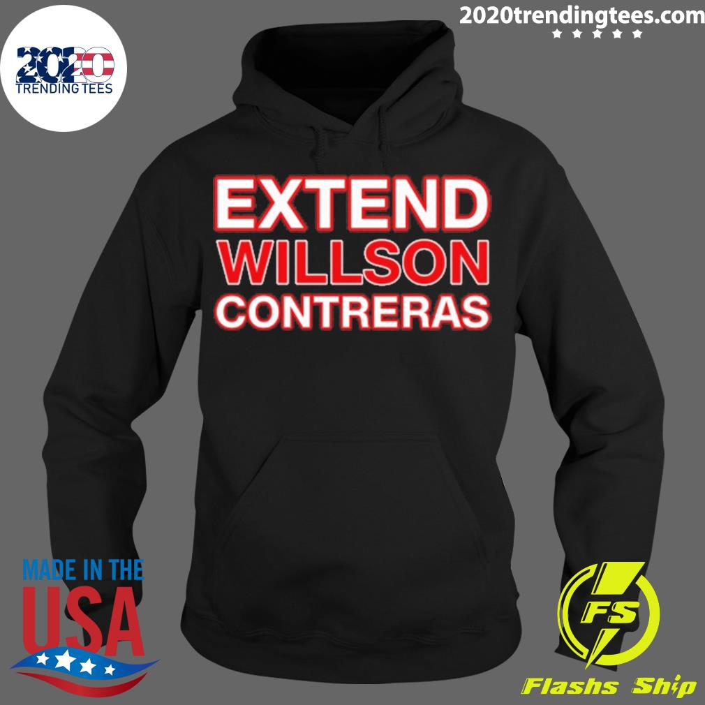 Official extend Willson Contreras - Adult & Kids T-Shirts, Sweatshirts & Hoodies apparel design preview 2