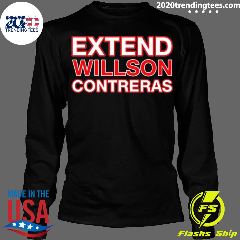 Official extend Willson Contreras - Adult & Kids T-Shirts, Sweatshirts & Hoodies apparel design preview 4