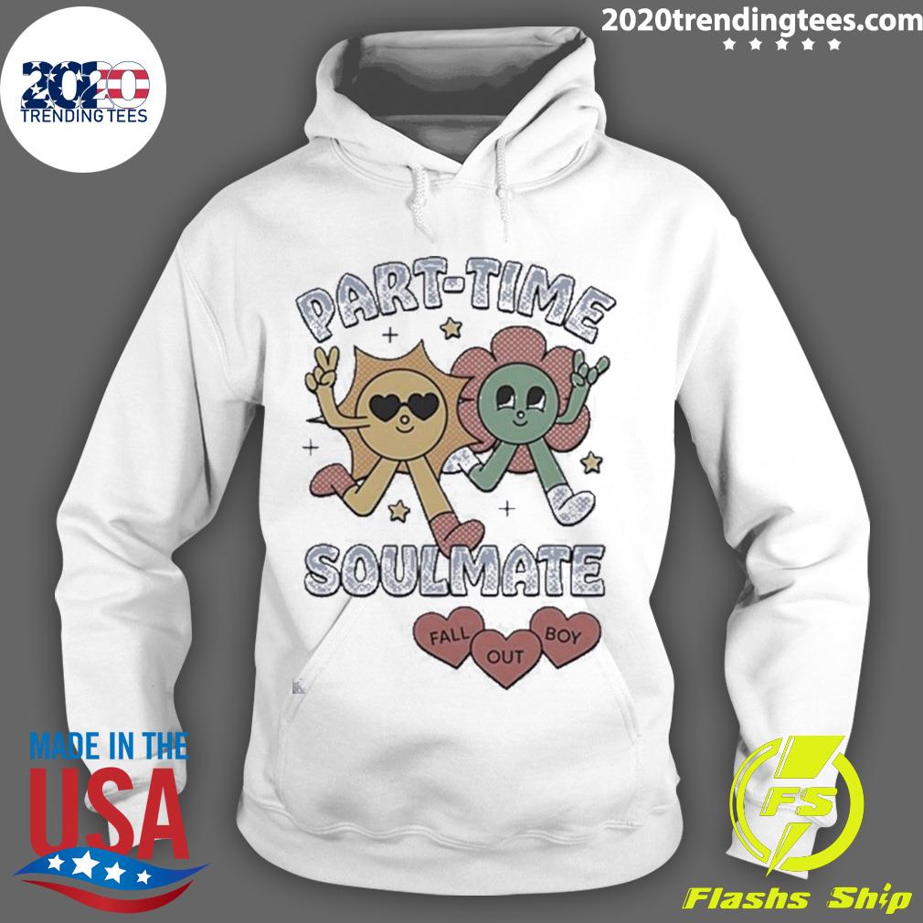 Official fall Out Boy Part-Time Soulmate - Adult & Kids T-Shirts, Sweatshirts & Hoodies apparel design preview 2