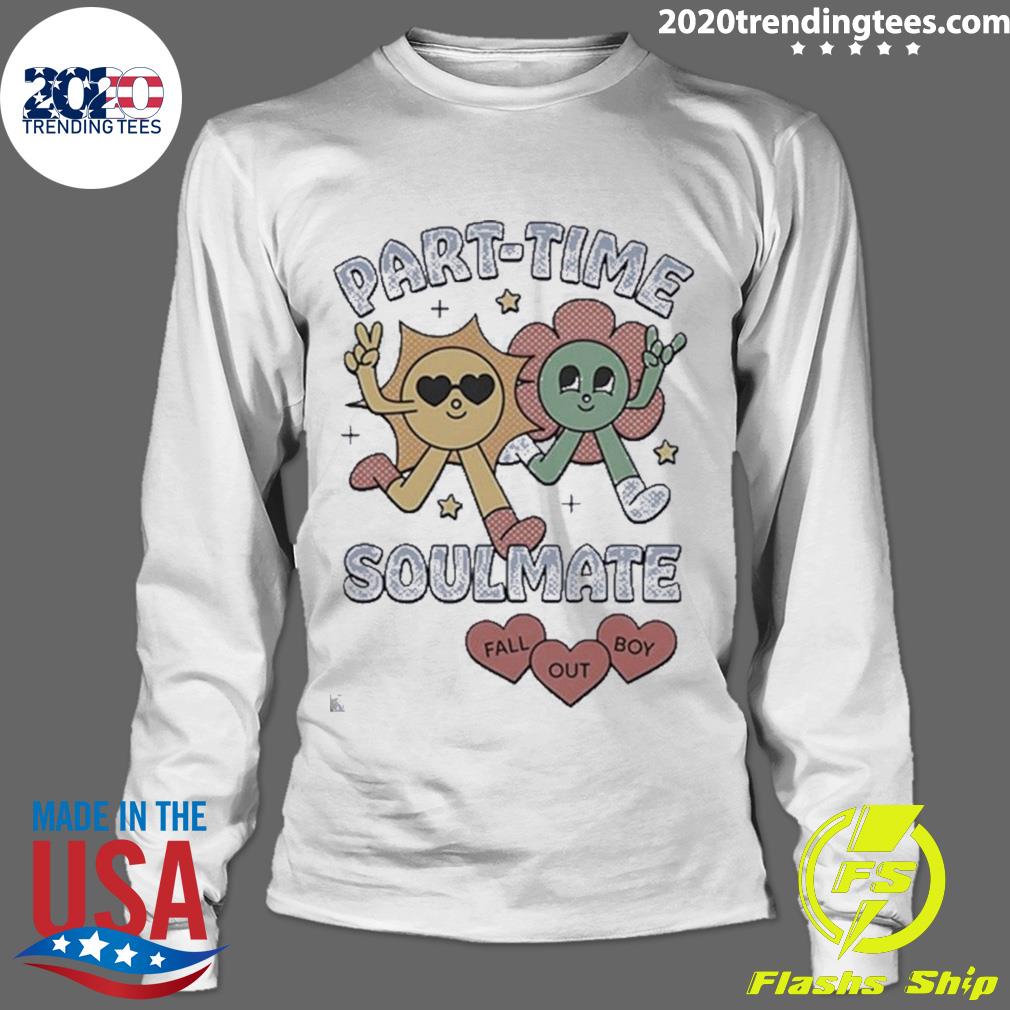 Official fall Out Boy Part-Time Soulmate - Adult & Kids T-Shirts, Sweatshirts & Hoodies apparel design preview 4