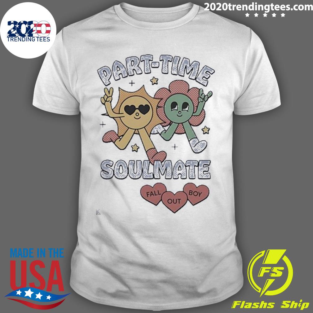 Official fall Out Boy Part-Time Soulmate - Adult & Kids T-Shirts, Sweatshirts & Hoodies apparel design preview 1