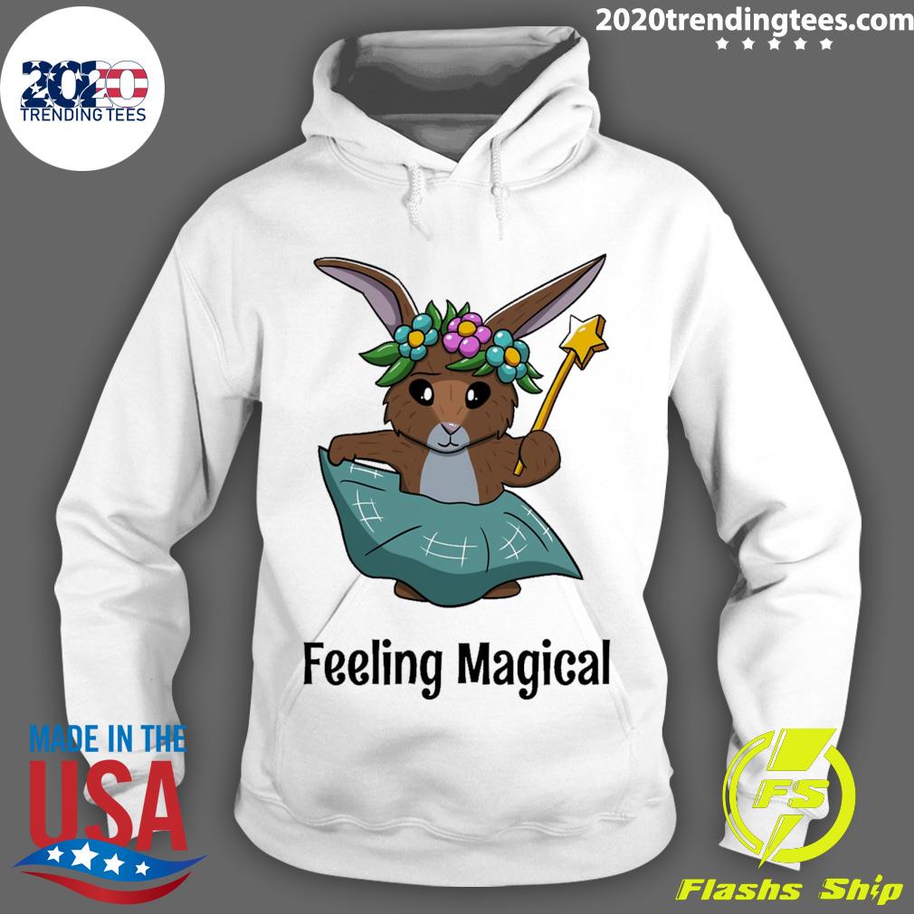 Official feeling Magical Rabbit - Adult & Kids T-Shirts, Sweatshirts & Hoodies apparel design preview 2