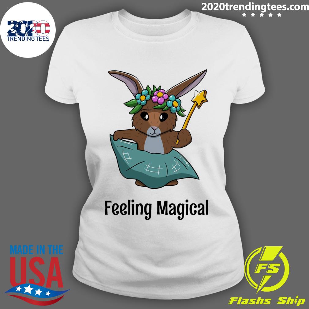 Official feeling Magical Rabbit - Adult & Kids T-Shirts, Sweatshirts & Hoodies apparel design preview 3