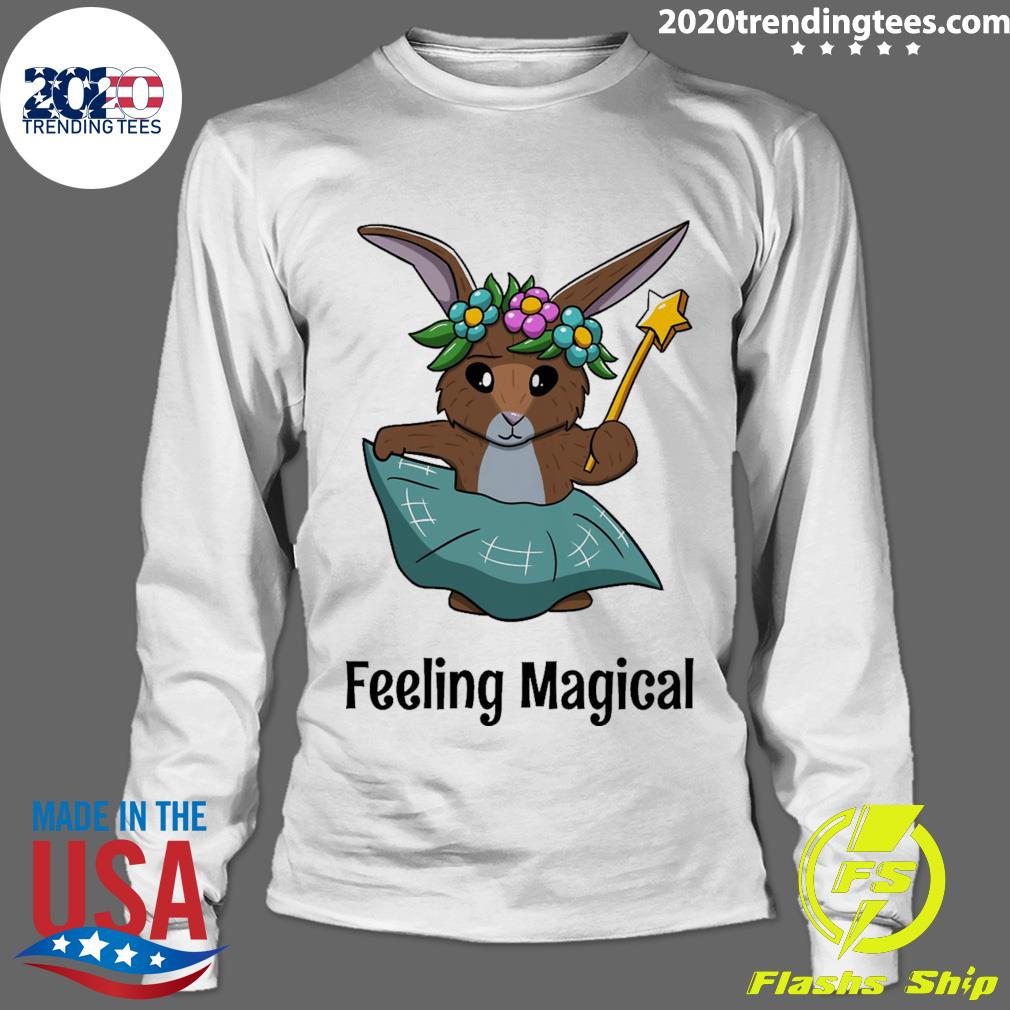 Official feeling Magical Rabbit - Adult & Kids T-Shirts, Sweatshirts & Hoodies apparel design preview 4
