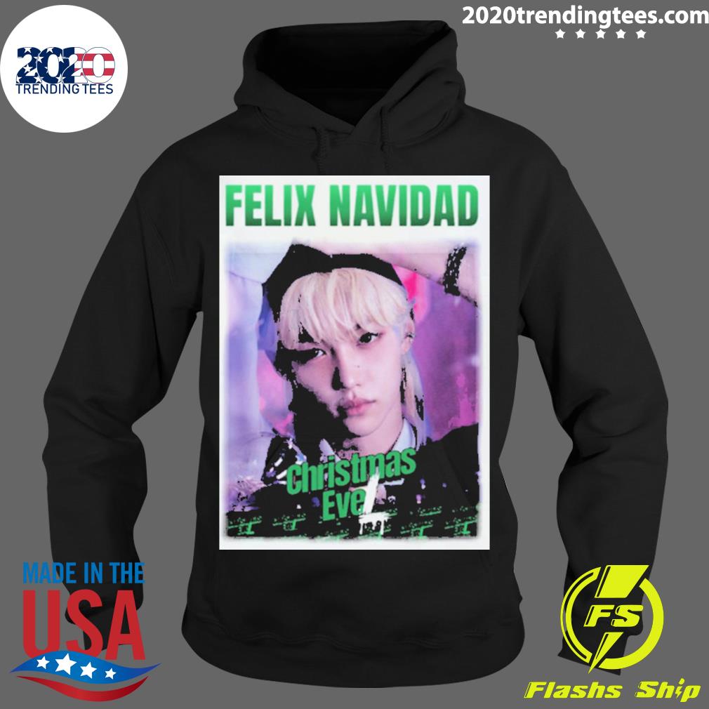 Official felix Navidad Stray Christmas Evel - Adult & Kids T-Shirts, Sweatshirts & Hoodies apparel design preview 2
