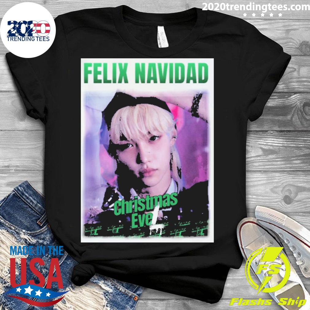 Official felix Navidad Stray Christmas Evel - Adult & Kids T-Shirts, Sweatshirts & Hoodies apparel design preview 3