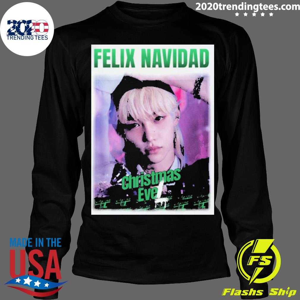 Official felix Navidad Stray Christmas Evel - Adult & Kids T-Shirts, Sweatshirts & Hoodies apparel design preview 4