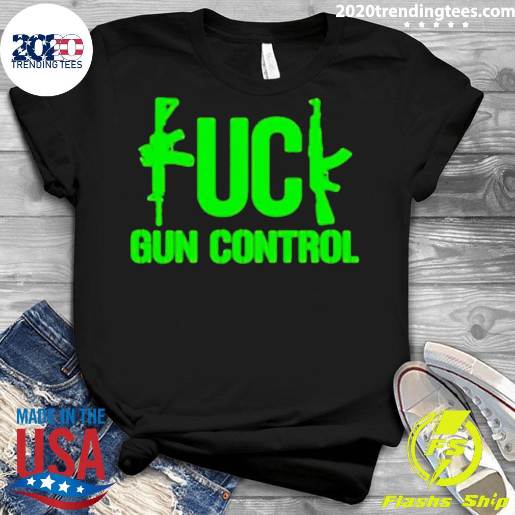 Official fk Gun Control - Adult & Kids T-Shirts, Sweatshirts & Hoodies apparel design preview 3