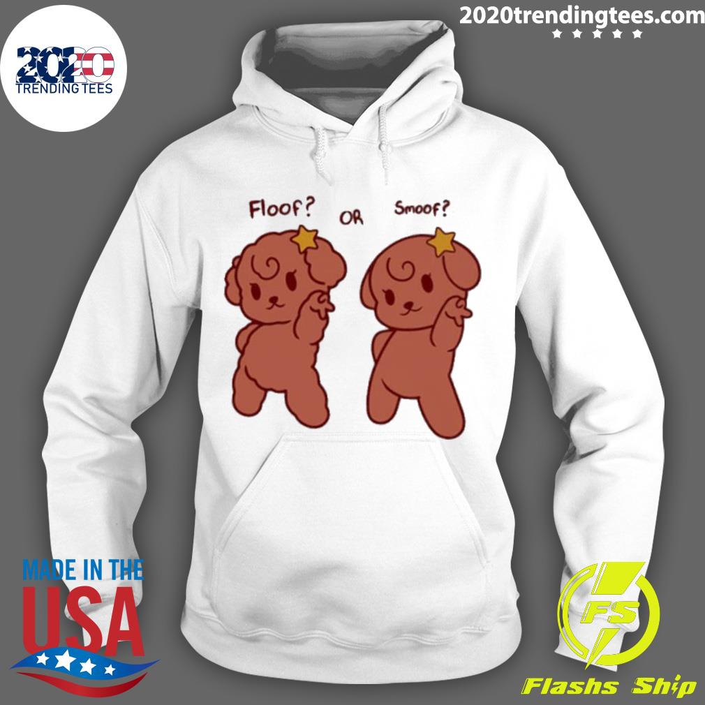 Official floof Or Smoof - Adult & Kids T-Shirts, Sweatshirts & Hoodies apparel design preview 2