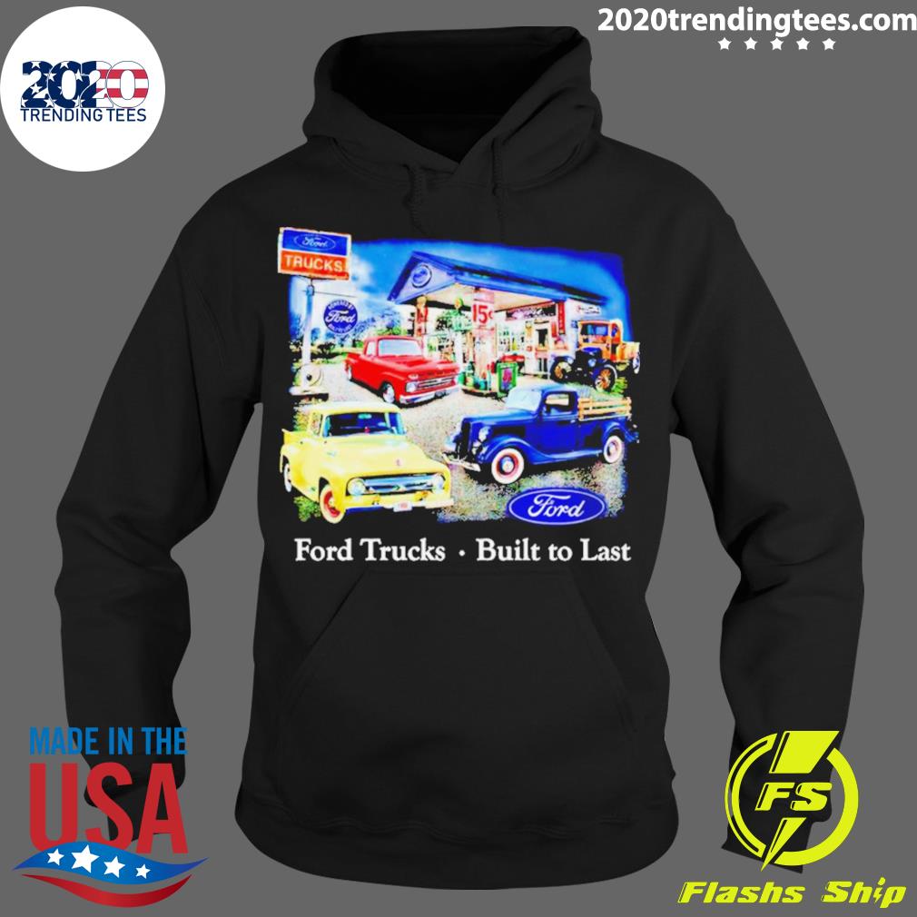 Official ford Trucks Built To Last - Adult & Kids T-Shirts, Sweatshirts & Hoodies apparel design preview 2