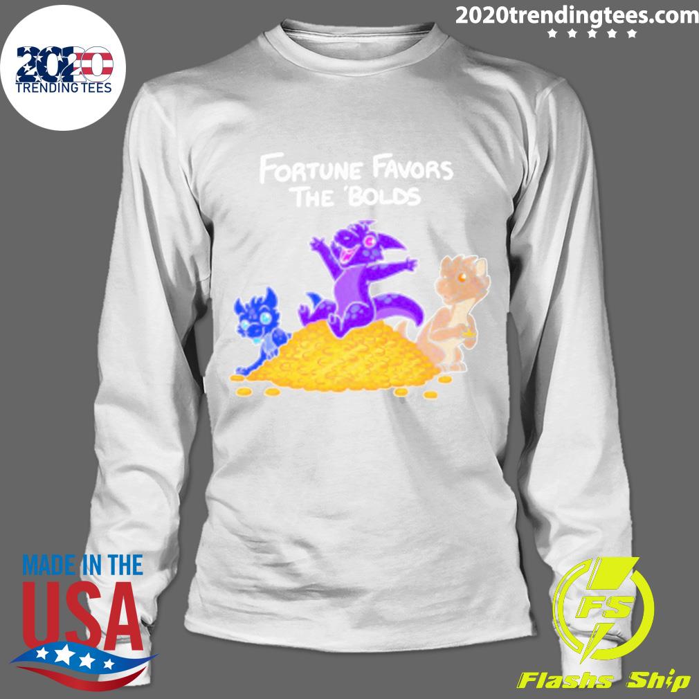 Official fortune Favors The 'bolds - Adult & Kids T-Shirts, Sweatshirts & Hoodies apparel design preview 4