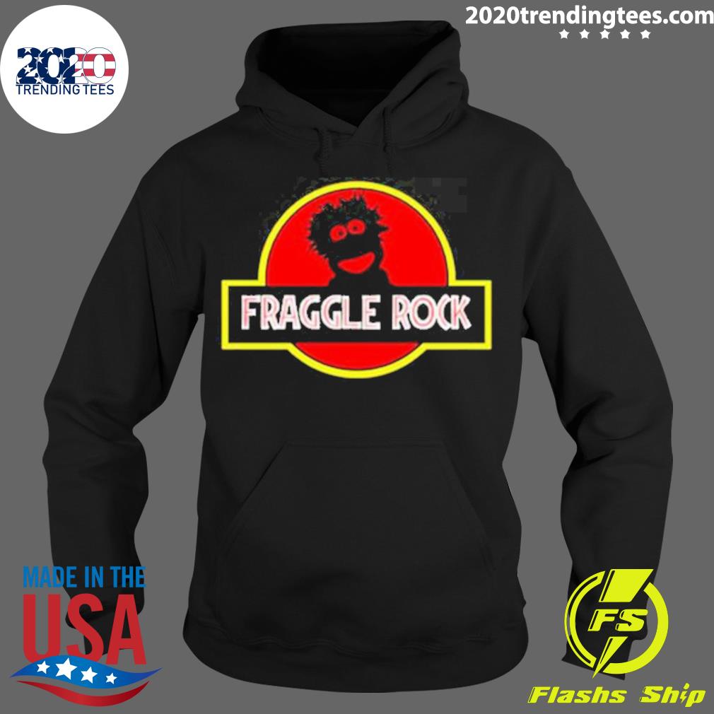 Official fraggle Rock Jurassic Park - Adult & Kids T-Shirts, Sweatshirts & Hoodies apparel design preview 2