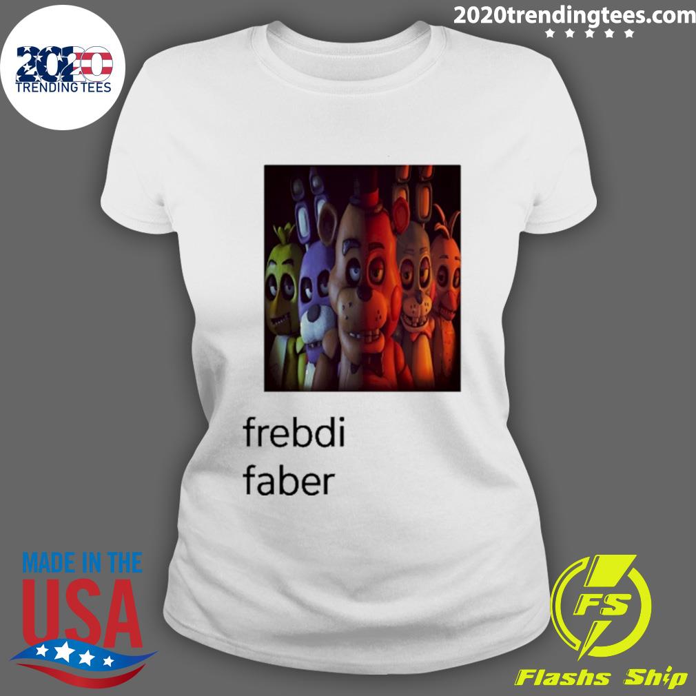 Official freddy Fazbear Frebdi Faber - Adult & Kids T-Shirts, Sweatshirts & Hoodies apparel design preview 3