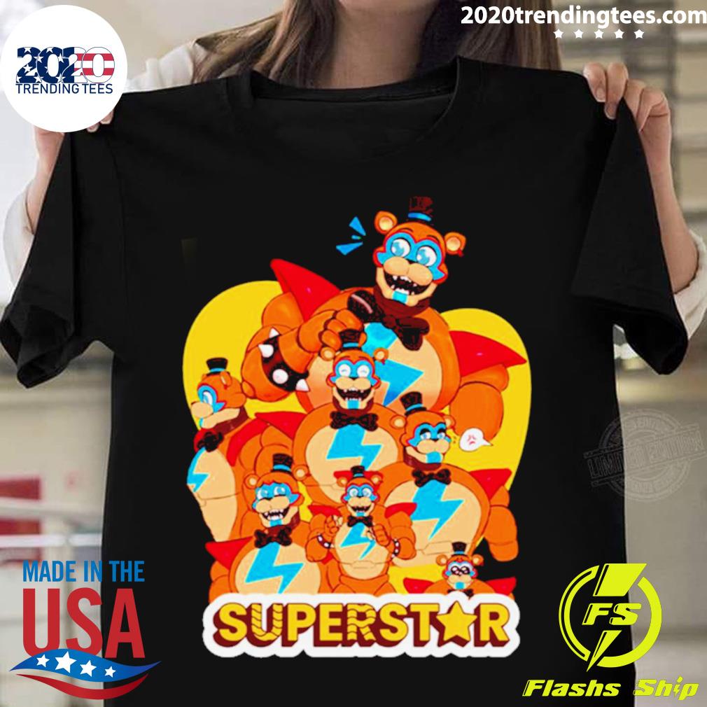 Official freddy Fnaf Freddy's - Adult & Kids T-Shirts, Sweatshirts & Hoodies apparel design preview 1