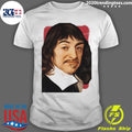 Official french Philosopher René Descartes - Adult & Kids T-Shirts, Sweatshirts & Hoodies apparel design preview 1