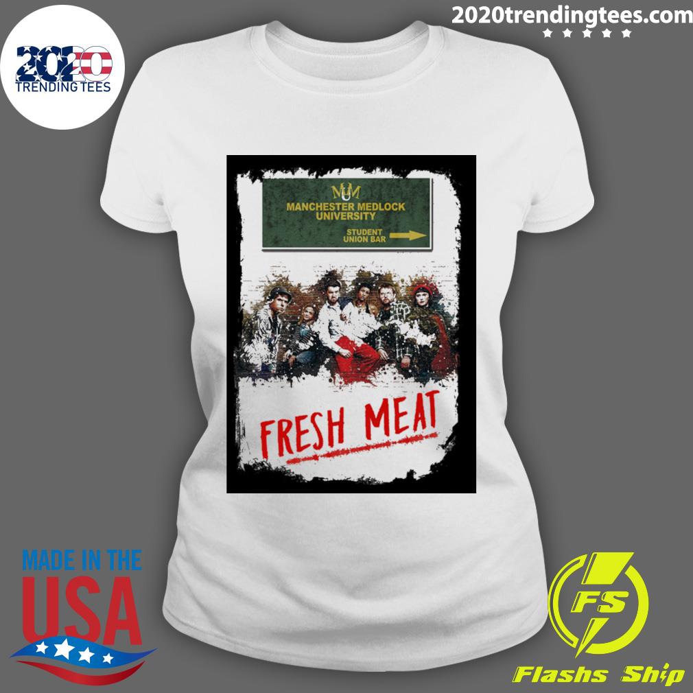 Official fresh Meat - Adult & Kids T-Shirts, Sweatshirts & Hoodies apparel design preview 3