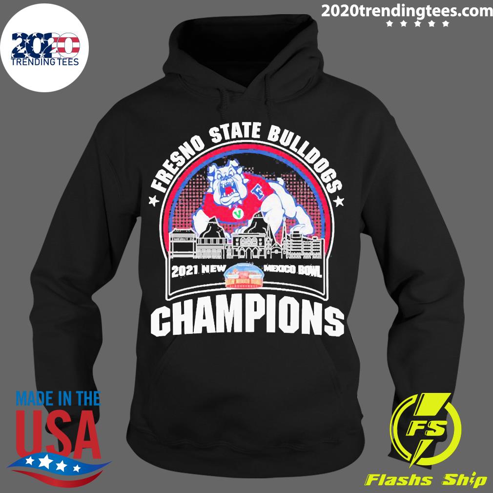 Official Fresno State Bulldogs New Mexico Bowl - Adult & Kids T-Shirts, Sweatshirts & Hoodies apparel design preview 2