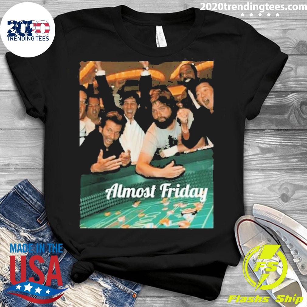 Official friday Beers Almost Gambling - Adult & Kids T-Shirts, Sweatshirts & Hoodies apparel design preview 3
