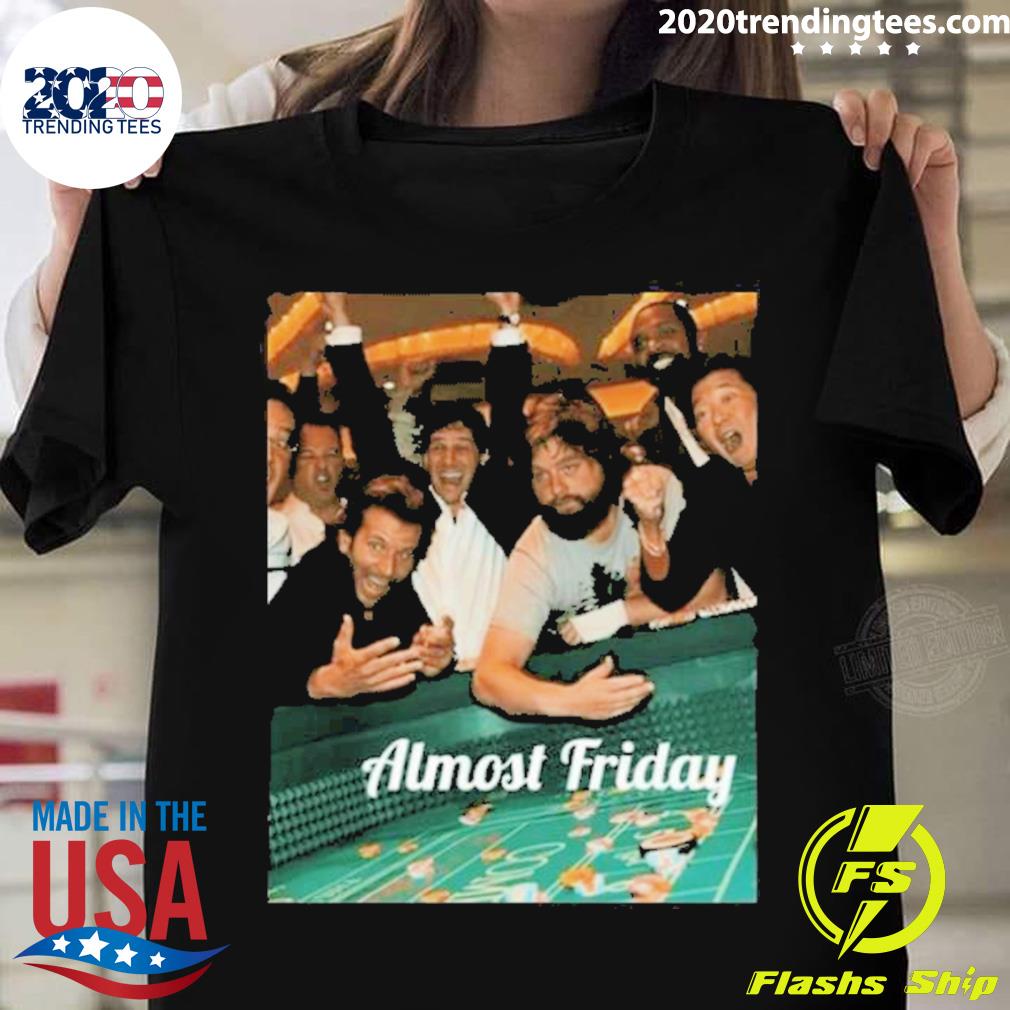 Official friday Beers Almost Gambling - Adult & Kids T-Shirts, Sweatshirts & Hoodies apparel design preview 1