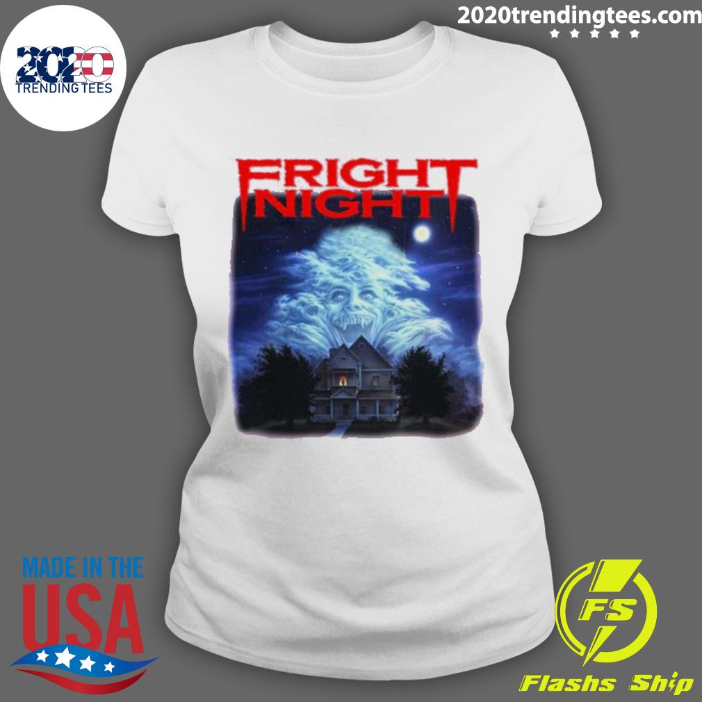 Official fright Night Grunge Transparent - Adult & Kids T-Shirts, Sweatshirts & Hoodies apparel design preview 3