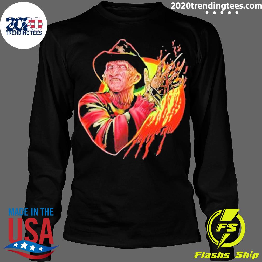 Official fright Rags Freddy Slashed - Adult & Kids T-Shirts, Sweatshirts & Hoodies apparel design preview 4
