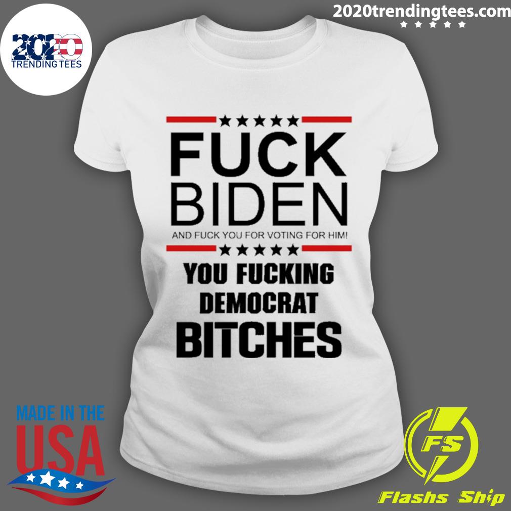 Official fuck Biden And You For Voting Him Fucking - Adult & Kids T-Shirts, Sweatshirts & Hoodies apparel design preview 3