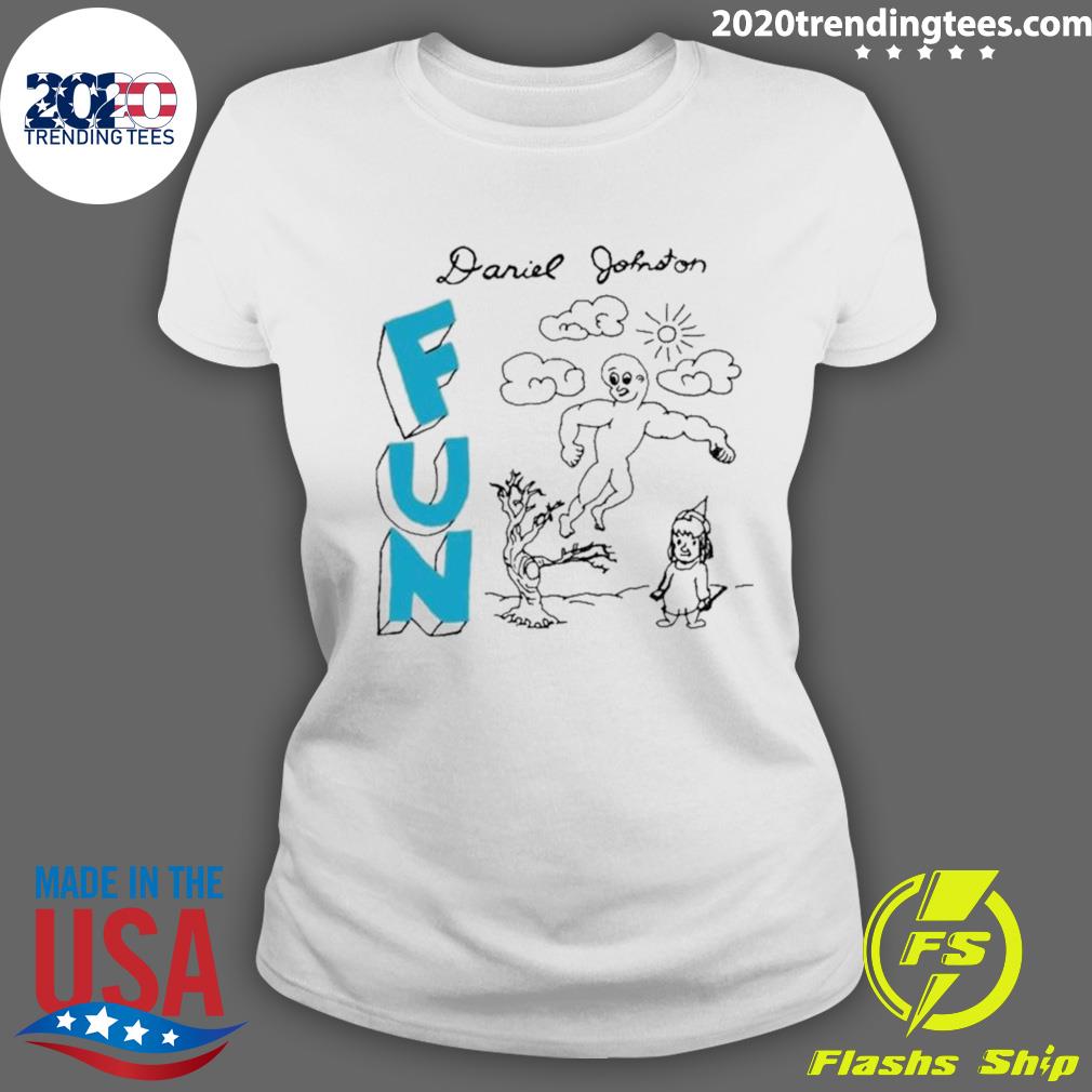 Official fun Music Design Daniel Johnston - Adult & Kids T-Shirts, Sweatshirts & Hoodies apparel design preview 3