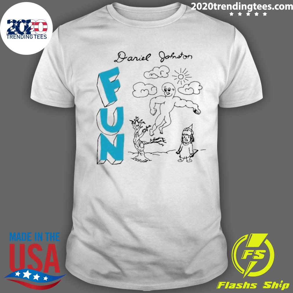 Official fun Music Design Daniel Johnston - Adult & Kids T-Shirts, Sweatshirts & Hoodies apparel design preview 1