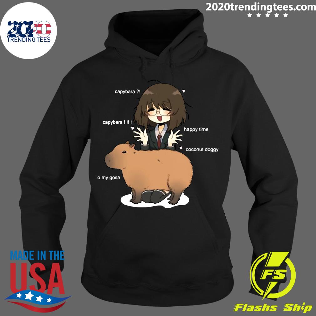 Official Funny Real Capybara Hours - Adult & Kids T-Shirts, Sweatshirts & Hoodies apparel design preview 2