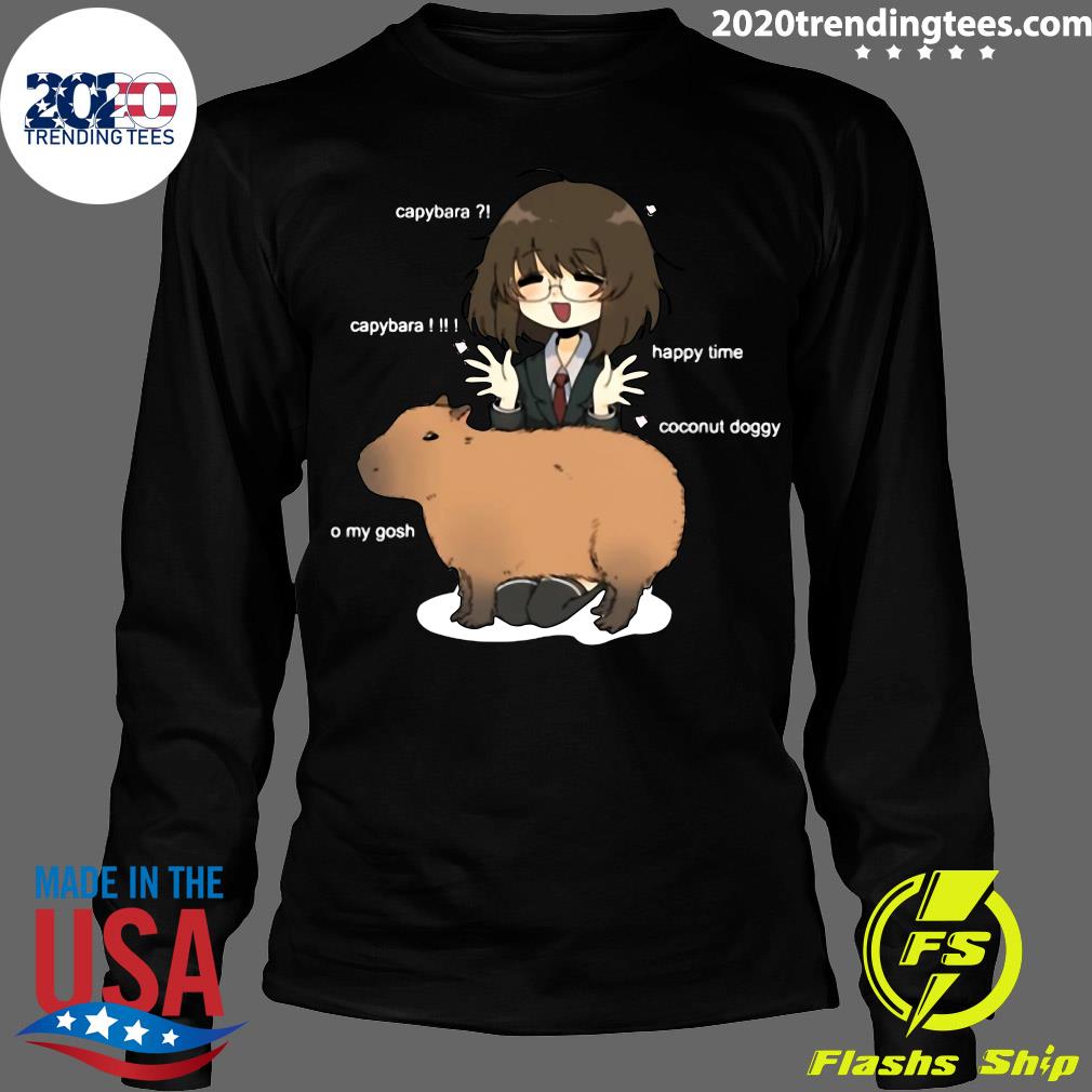 Official Funny Real Capybara Hours - Adult & Kids T-Shirts, Sweatshirts & Hoodies apparel design preview 4