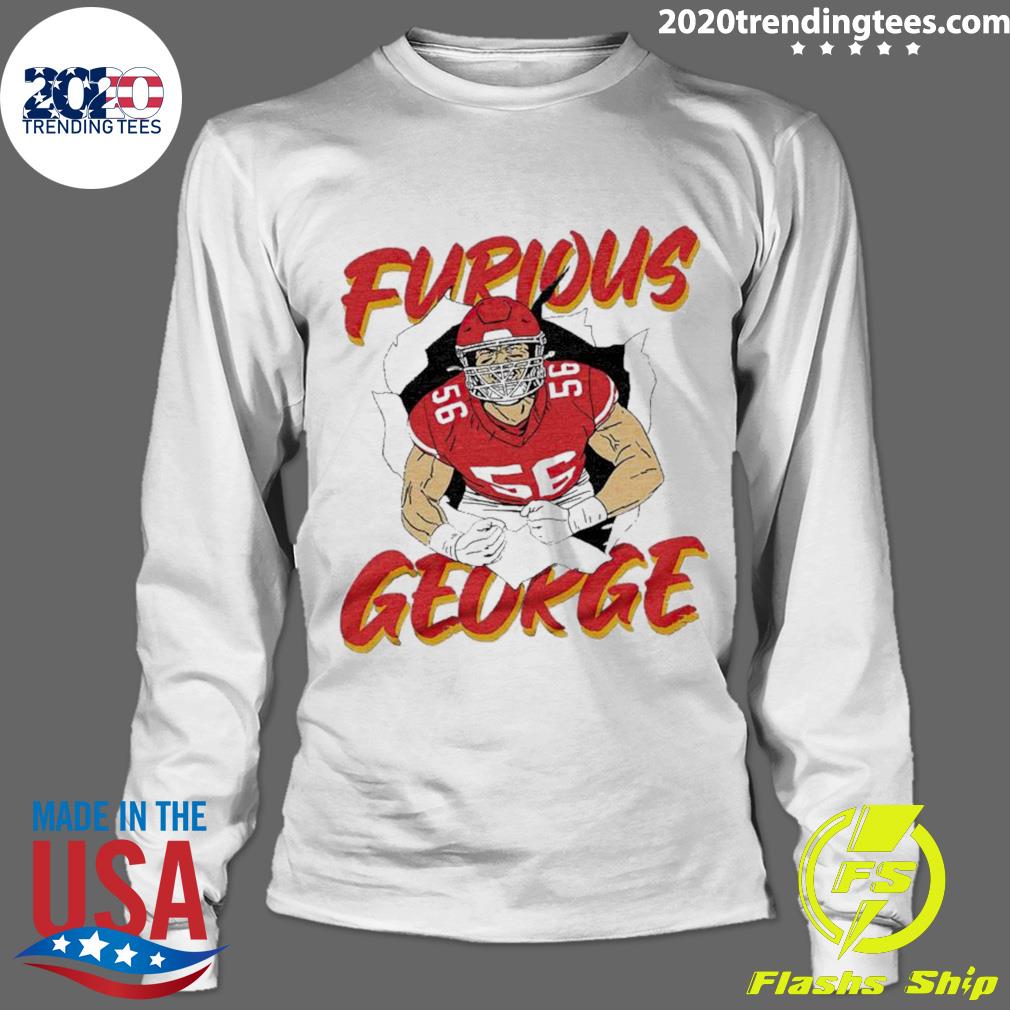 Official furious George Karlaftis Signature - Adult & Kids T-Shirts, Sweatshirts & Hoodies apparel design preview 4