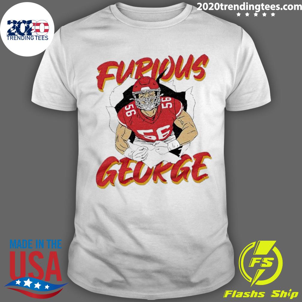 Official furious George Karlaftis Signature - Adult & Kids T-Shirts, Sweatshirts & Hoodies apparel design preview 1