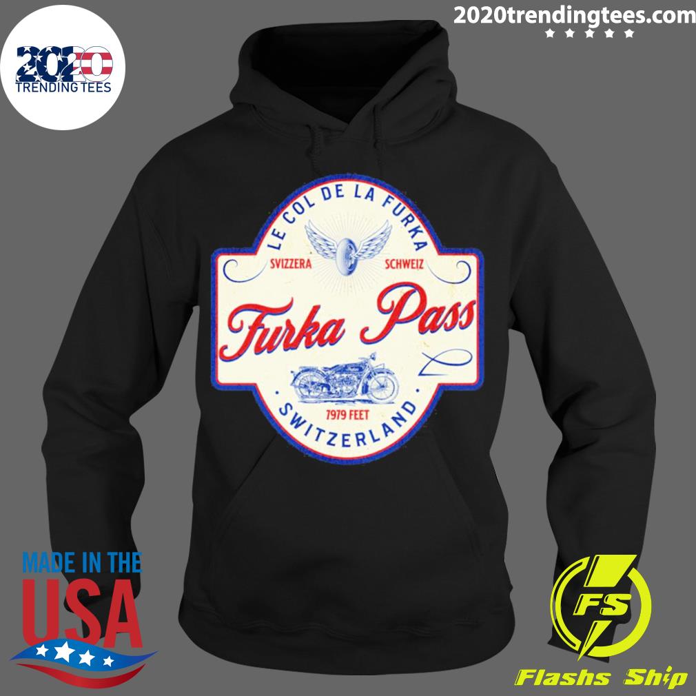 Official furka Pass Badge Switzerland - Adult & Kids T-Shirts, Sweatshirts & Hoodies apparel design preview 2