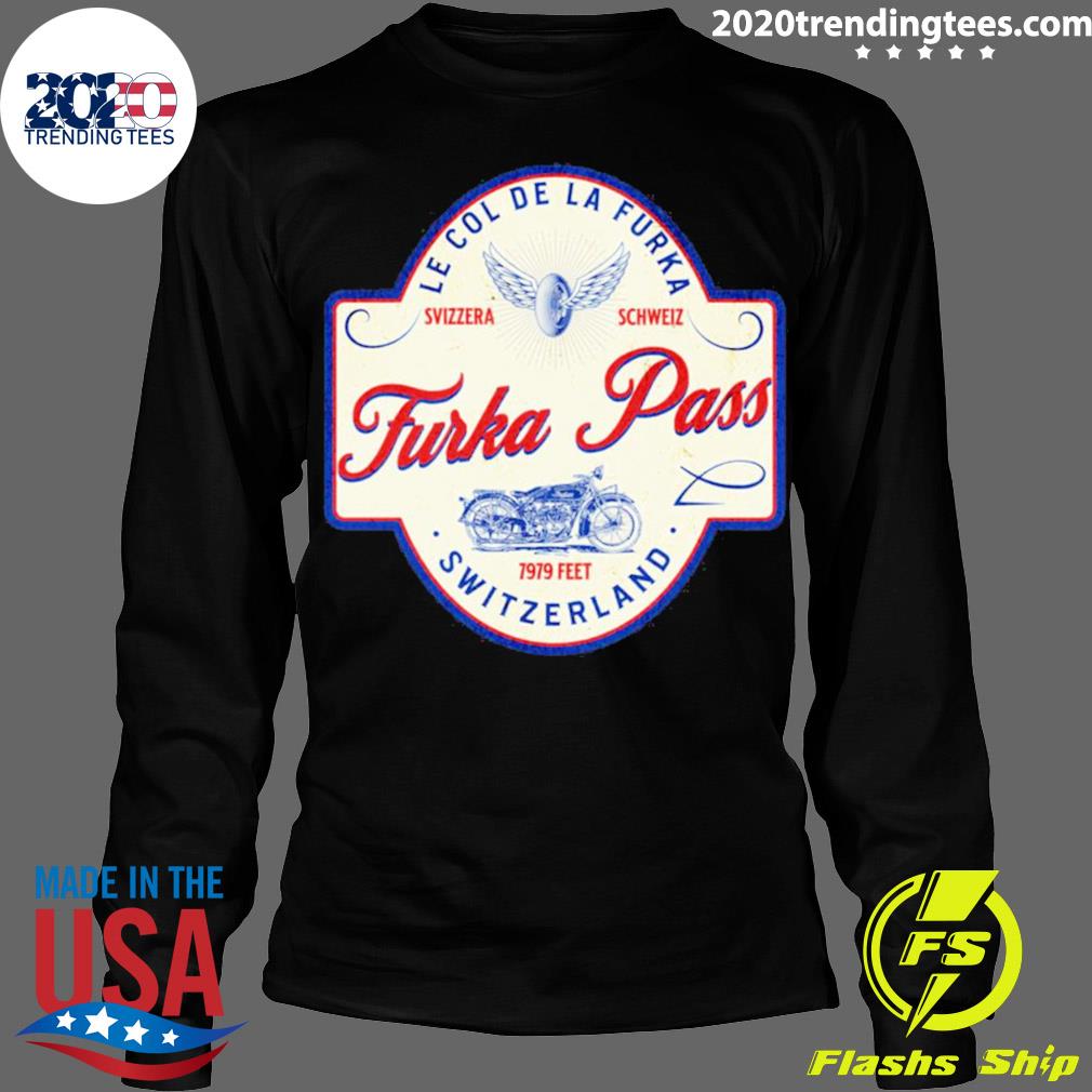 Official furka Pass Badge Switzerland - Adult & Kids T-Shirts, Sweatshirts & Hoodies apparel design preview 4