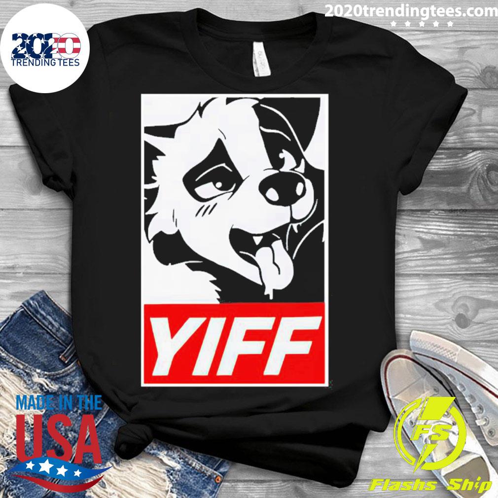 Official furry Yiff - Adult & Kids T-Shirts, Sweatshirts & Hoodies apparel design preview 3