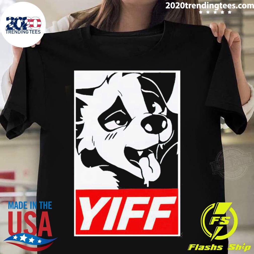 Official furry Yiff - Adult & Kids T-Shirts, Sweatshirts & Hoodies apparel design preview 1
