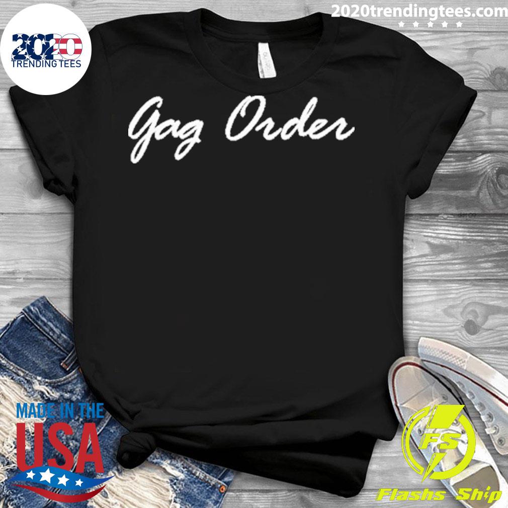 Official gag Order - Adult & Kids T-Shirts, Sweatshirts & Hoodies apparel design preview 3