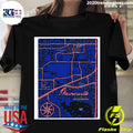 Official gainesville Florida College Map - Adult & Kids T-Shirts, Sweatshirts & Hoodies apparel design preview 1
