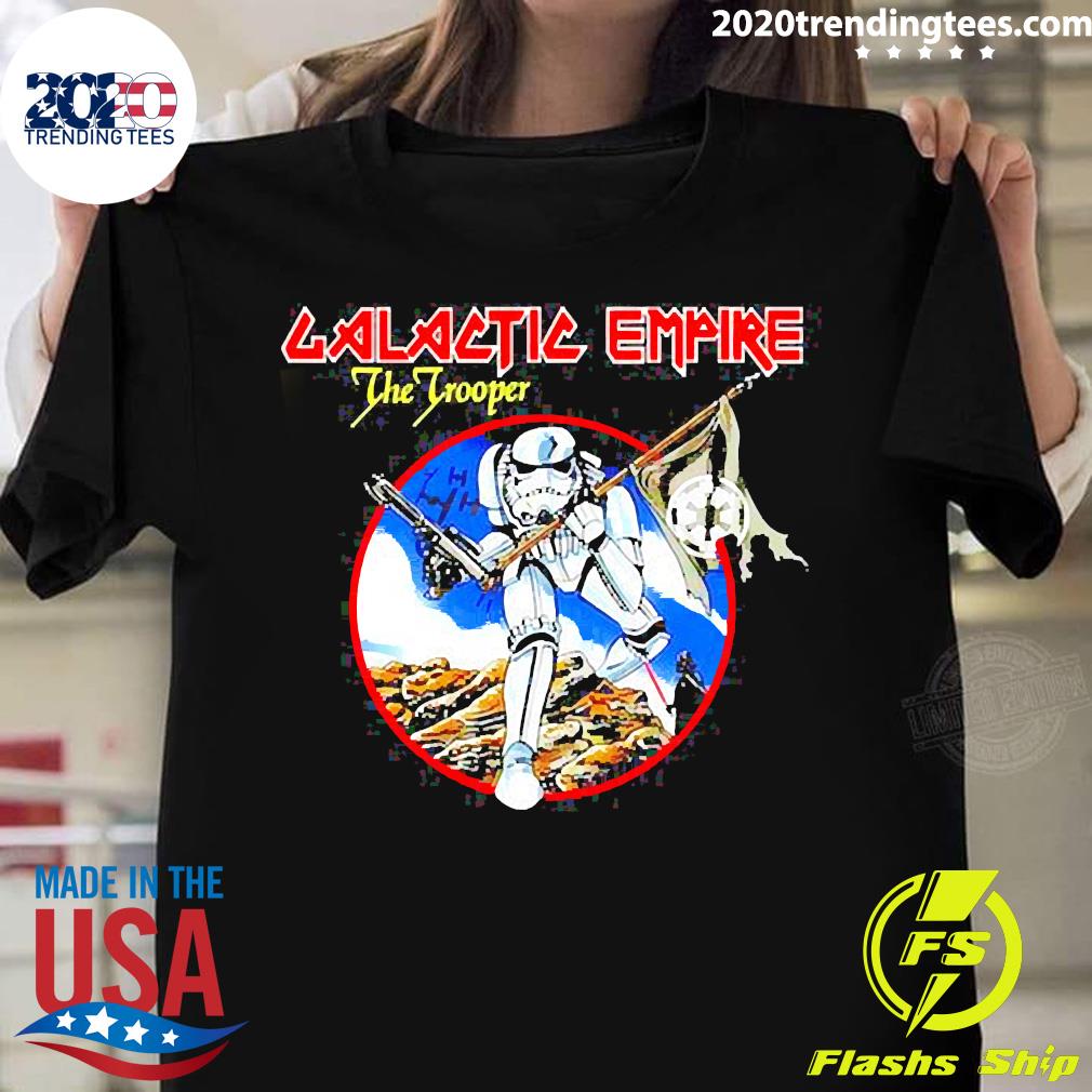 Official galactic Empire The Trooper - Adult & Kids T-Shirts, Sweatshirts & Hoodies apparel design preview 1