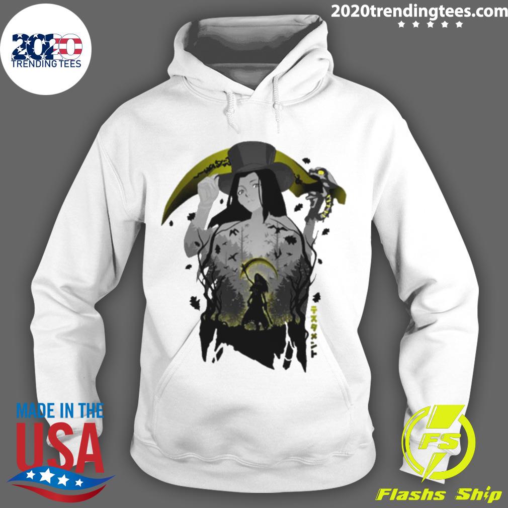 Official game Design Testament - Adult & Kids T-Shirts, Sweatshirts & Hoodies apparel design preview 2