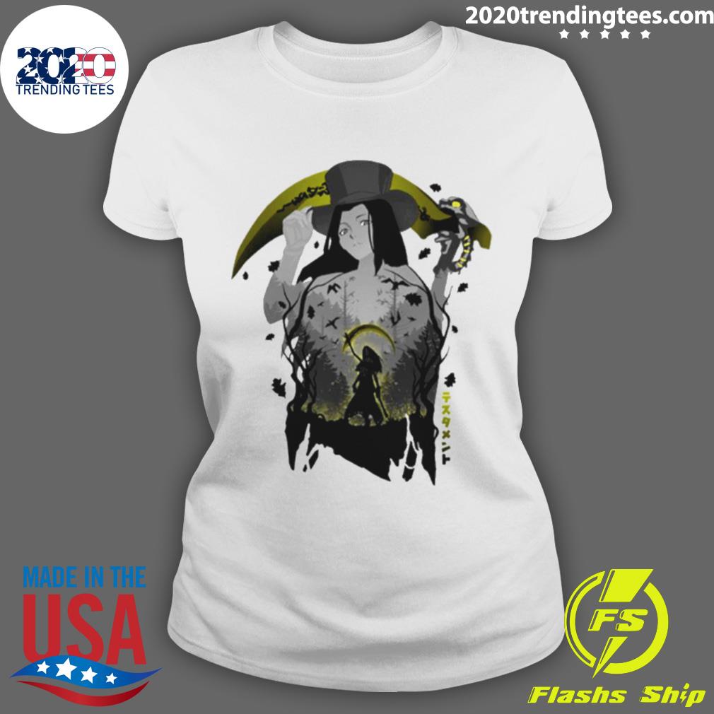 Official game Design Testament - Adult & Kids T-Shirts, Sweatshirts & Hoodies apparel design preview 3